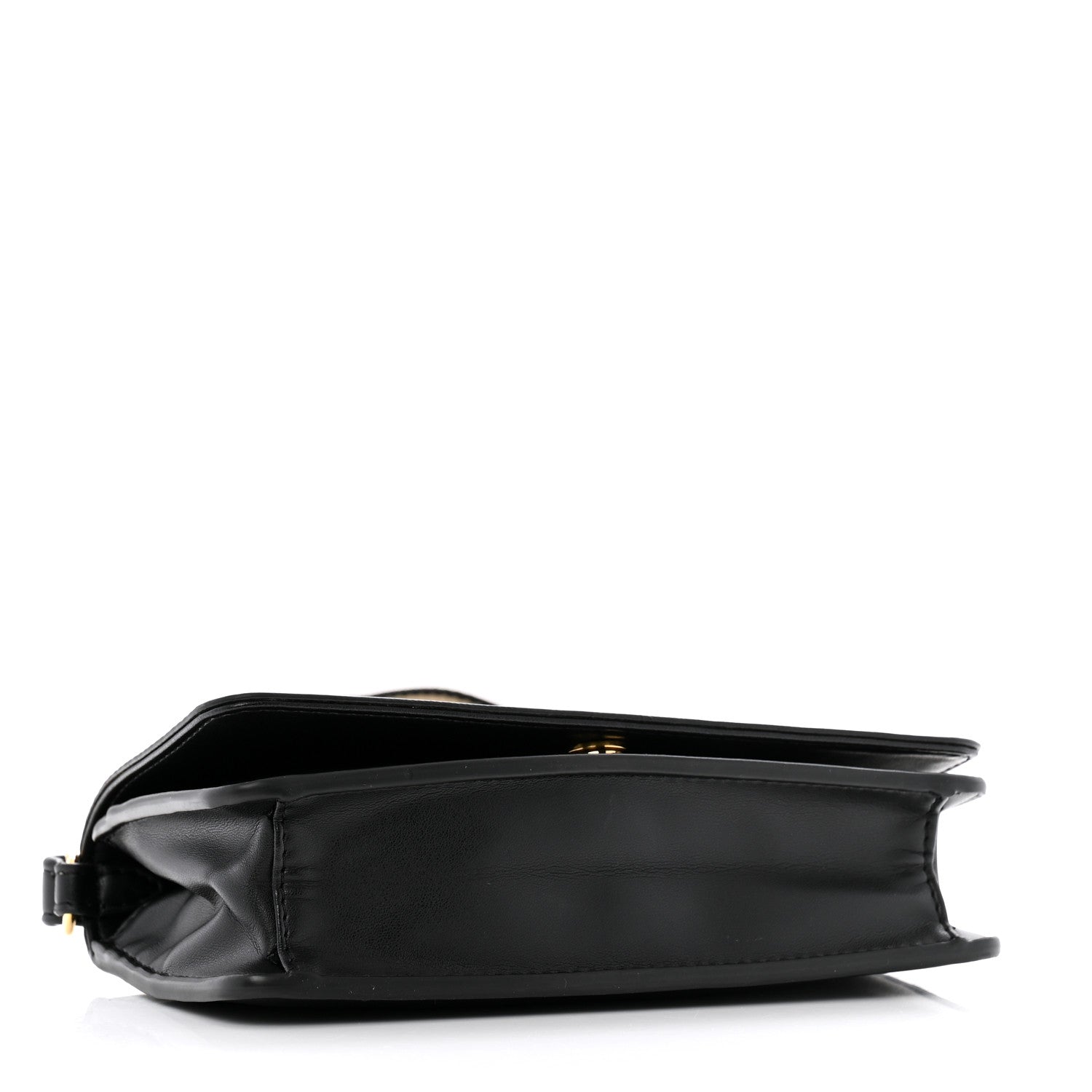 Stella McCartney Eco Alter Nappa Perforated Logo Mini Crossbody Bag Black 4 of 12