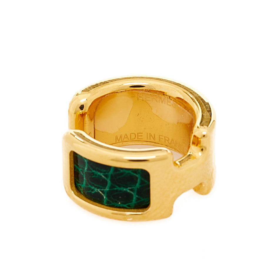 Lizard Olympe Ear Cuff PM Vert Moyen