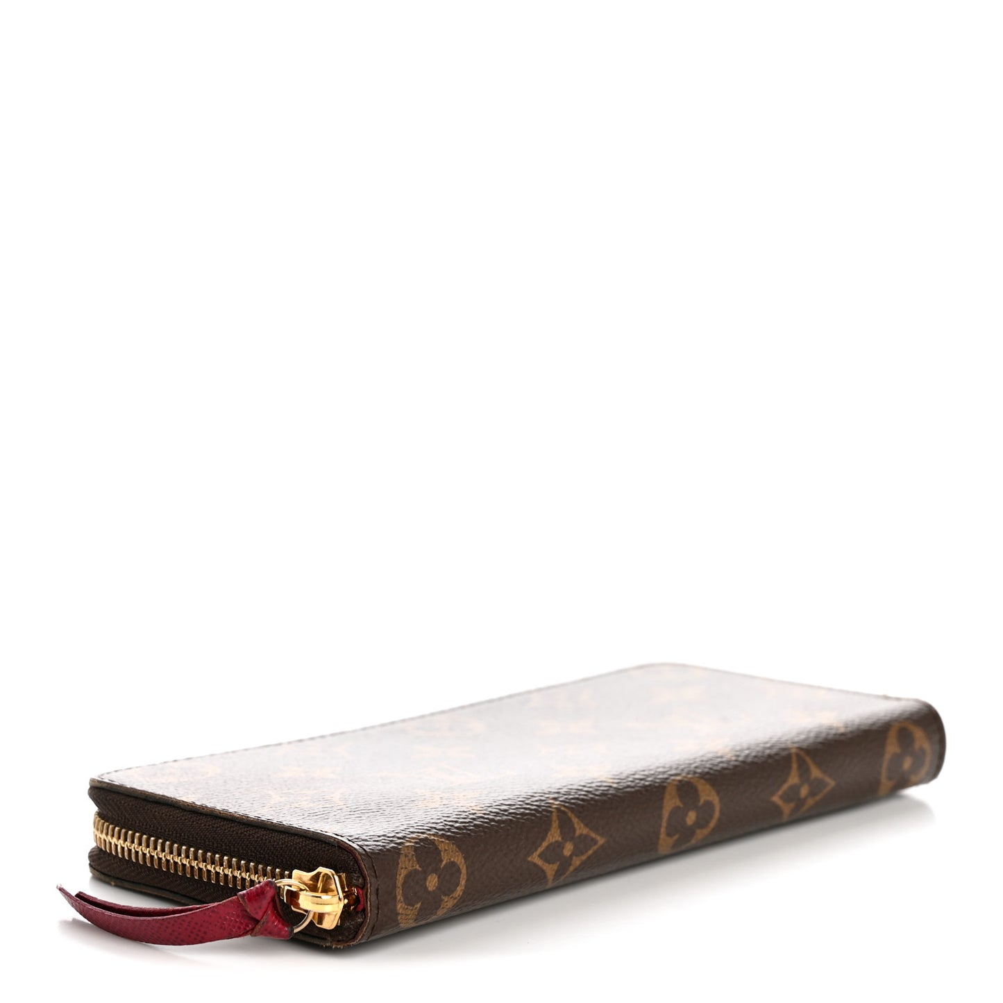 Monogram Clemence Wallet Fuchsia