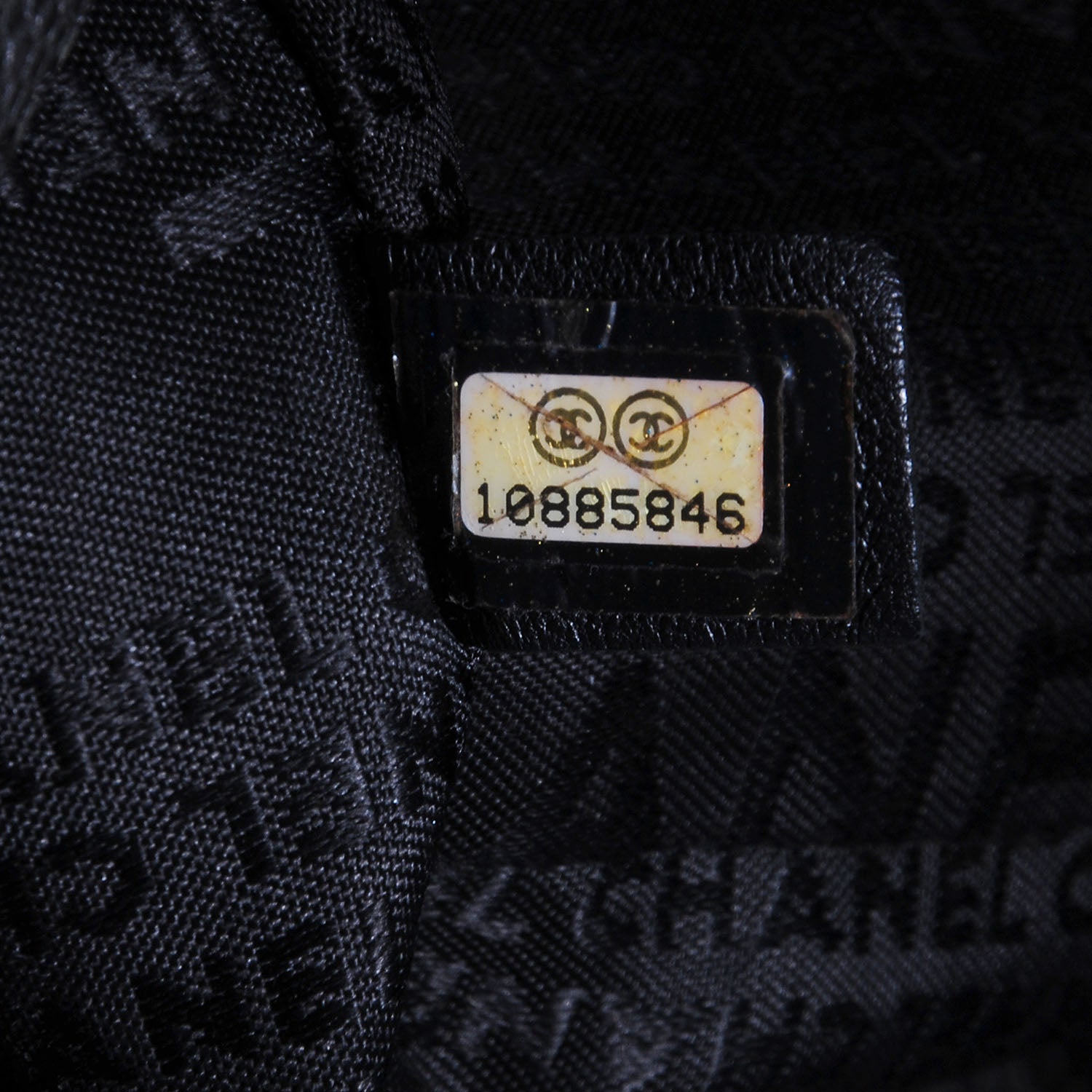 Chanel Distressed Caviar XL Coco Cabas Black 7 of 7