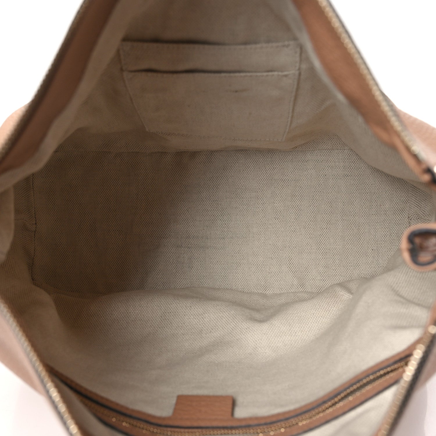 Gucci Pebbled Calfskin Large Soho Hobo Camelia 5 of 11