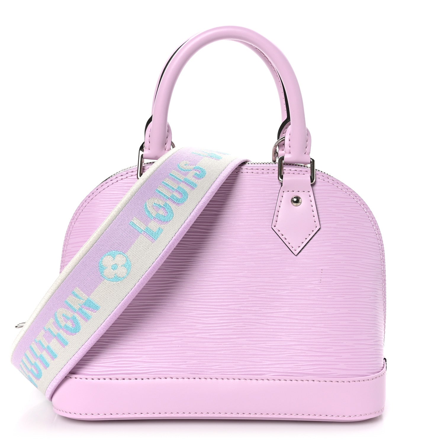 Louis Vuitton Epi Jacquard Alma BB Light Pink 1 of 9