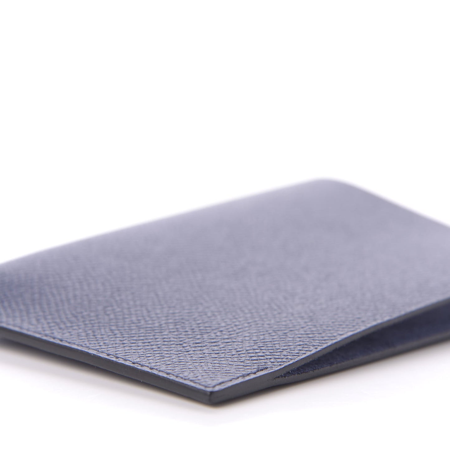 Epsom Tarmac PM Passport Holder Bleu Saphir