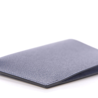 Hermes Epsom Tarmac PM Passport Holder Bleu Saphir 7 of 9