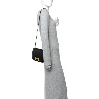 Hermes Epsom Constance 18 Black 2 of 10