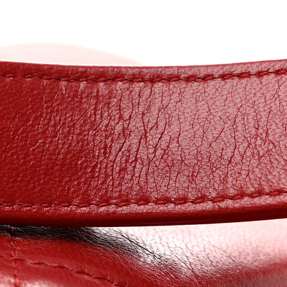 Chanel Goatskin Quilted Medium Chanel 19 Flap Red 12 of 12