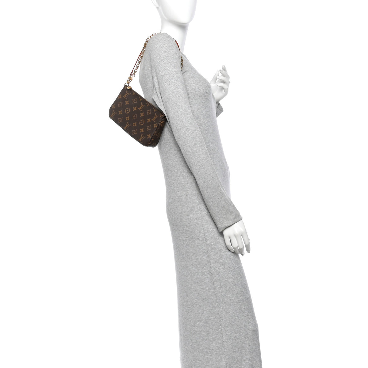 Louis Vuitton Monogram Chain Pochette Accessories 2 of 10