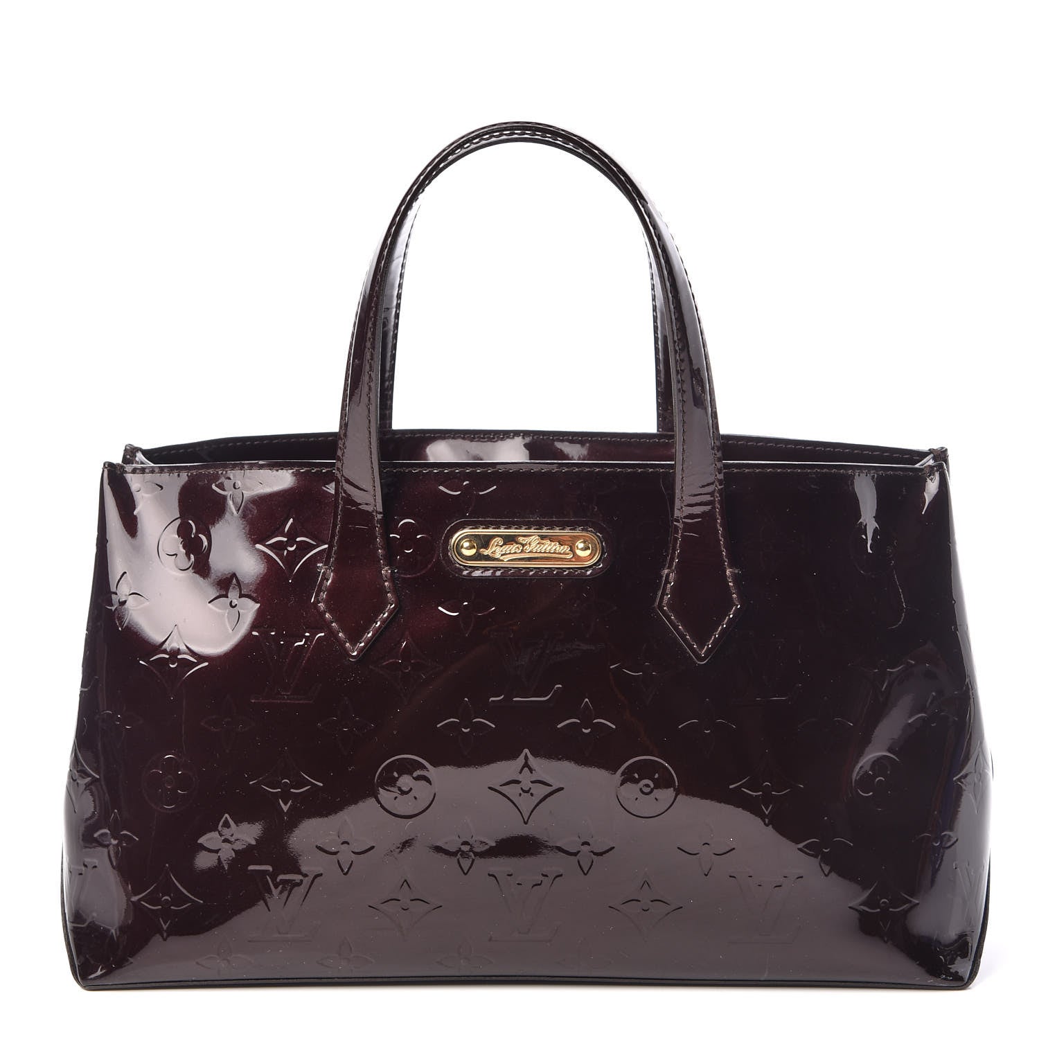 Louis Vuitton Vernis Wilshire PM Amarante 1 of 8