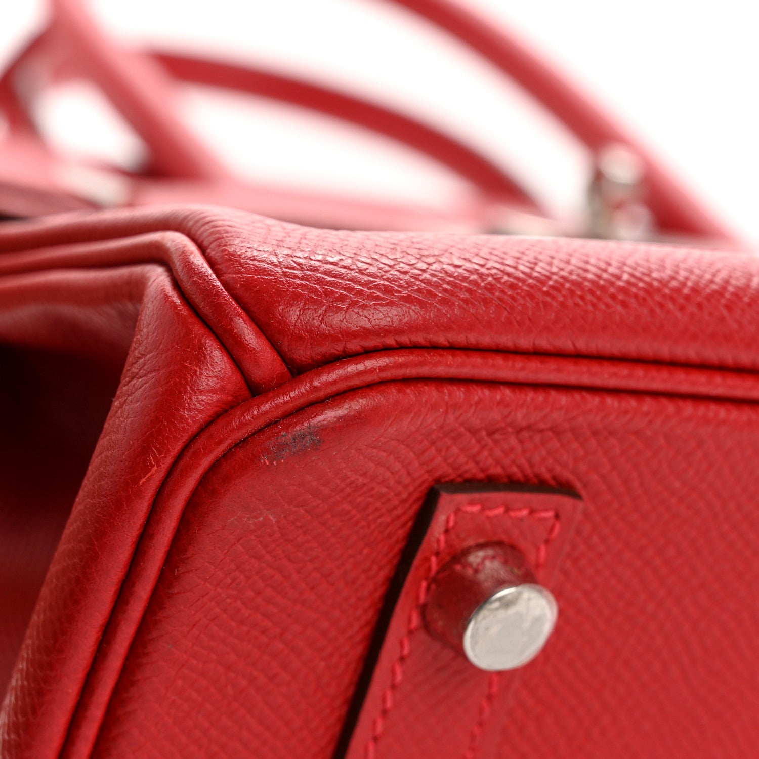 Hermes Epsom Birkin 30 Rouge Casaque 10 of 13