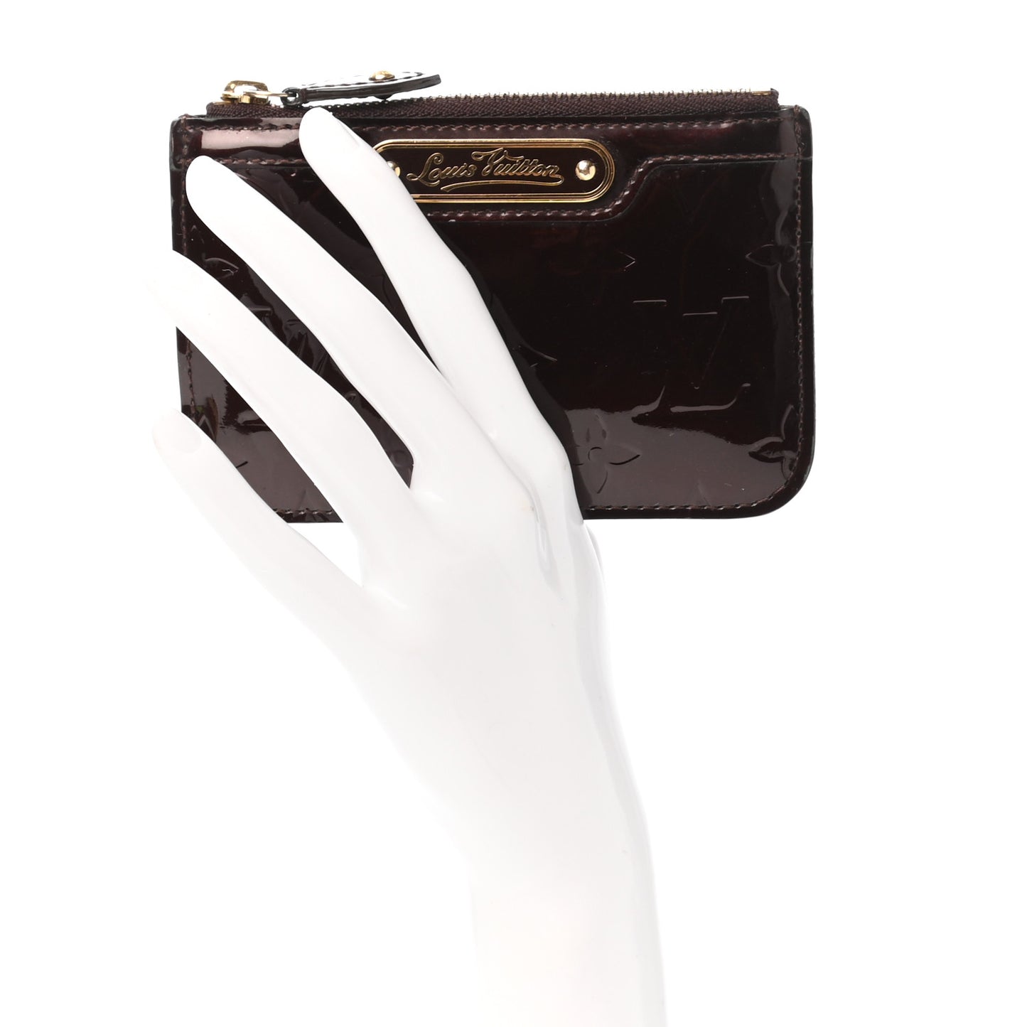Vernis Key Pouch Amarante