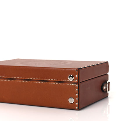 Moynat Barenia Little Suitcase Tan 5 of 7