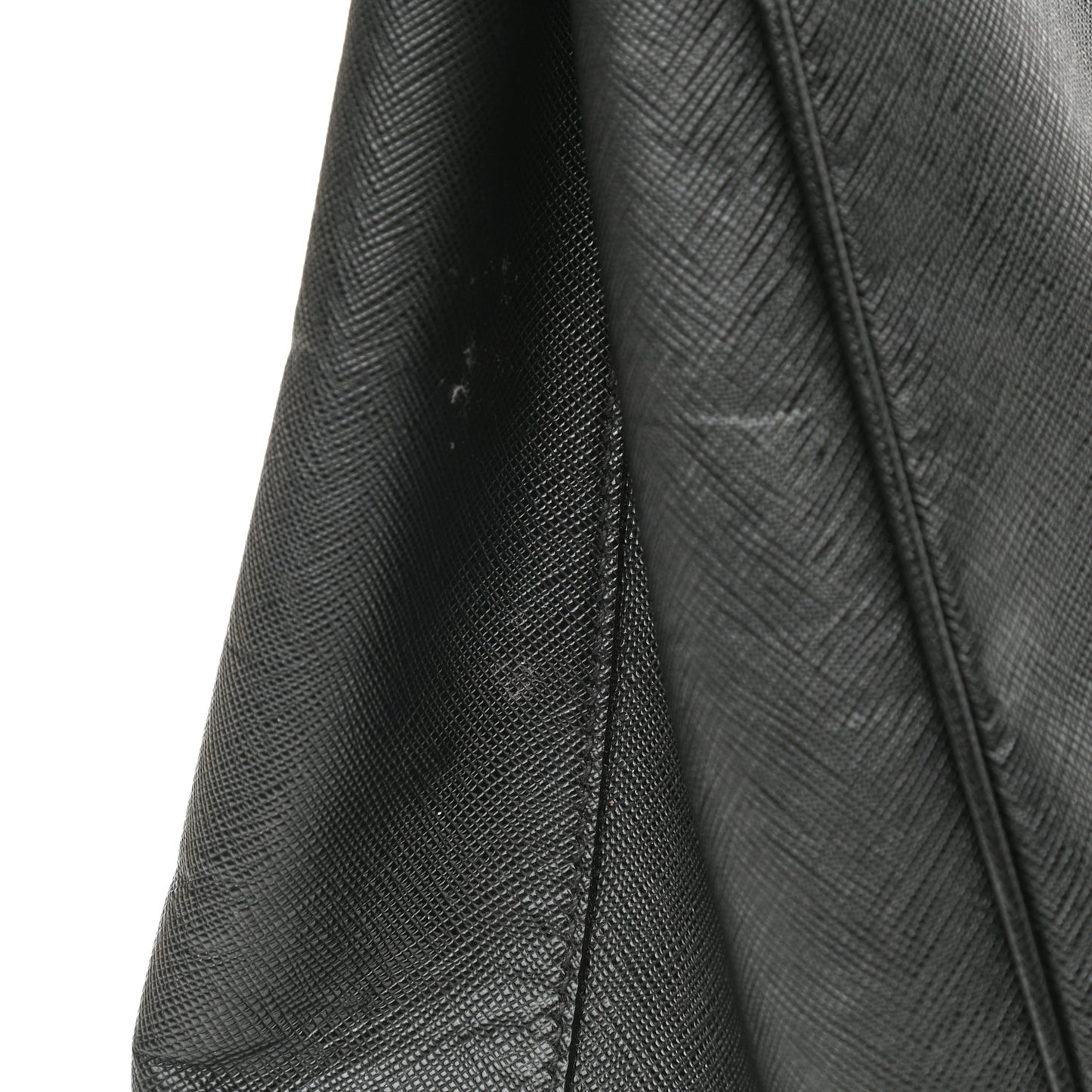 Saffiano Lux Large Tote Black