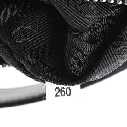 Prada Soft Calfskin Impunture Diagramme Belt Bag Black 6 of 9
