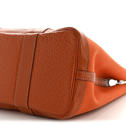 Hermes Toile Buffle Garden Party 30 TPM Potiron 9 of 11