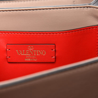 Valentino Garavani Calfskin V-Locker Saddle Bag Black 6 of 11