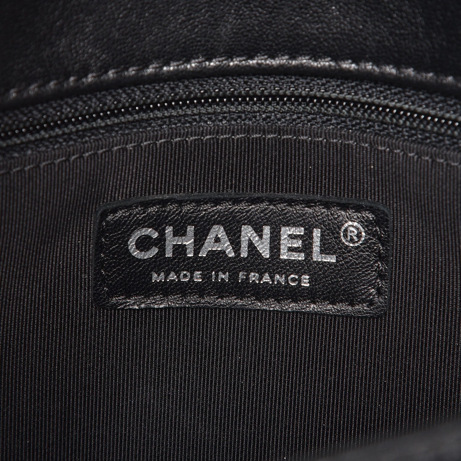 Chanel Sheepskin Quilted Vintage Mademoiselle Flap Black 6 of 7