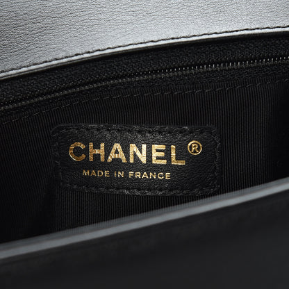 Chanel Calfskin Quilted New Medium Boy Flap Black 6 of 16