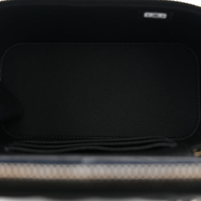 Chanel Lambskin Quilted Trendy Small Top Handle Vanity Case With Chain Black 4 of 10