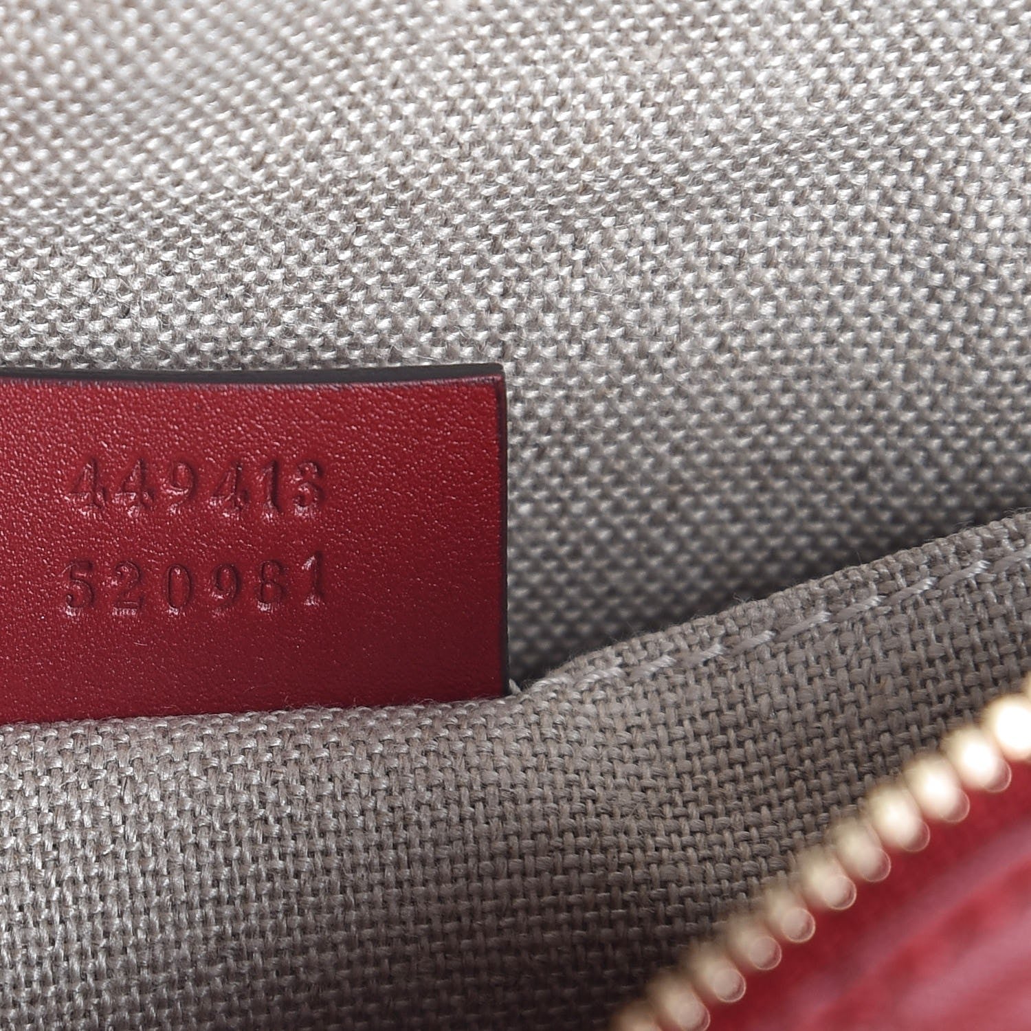 Gucci Microguccissima Mini Bree Messenger Bag Red 8 of 15