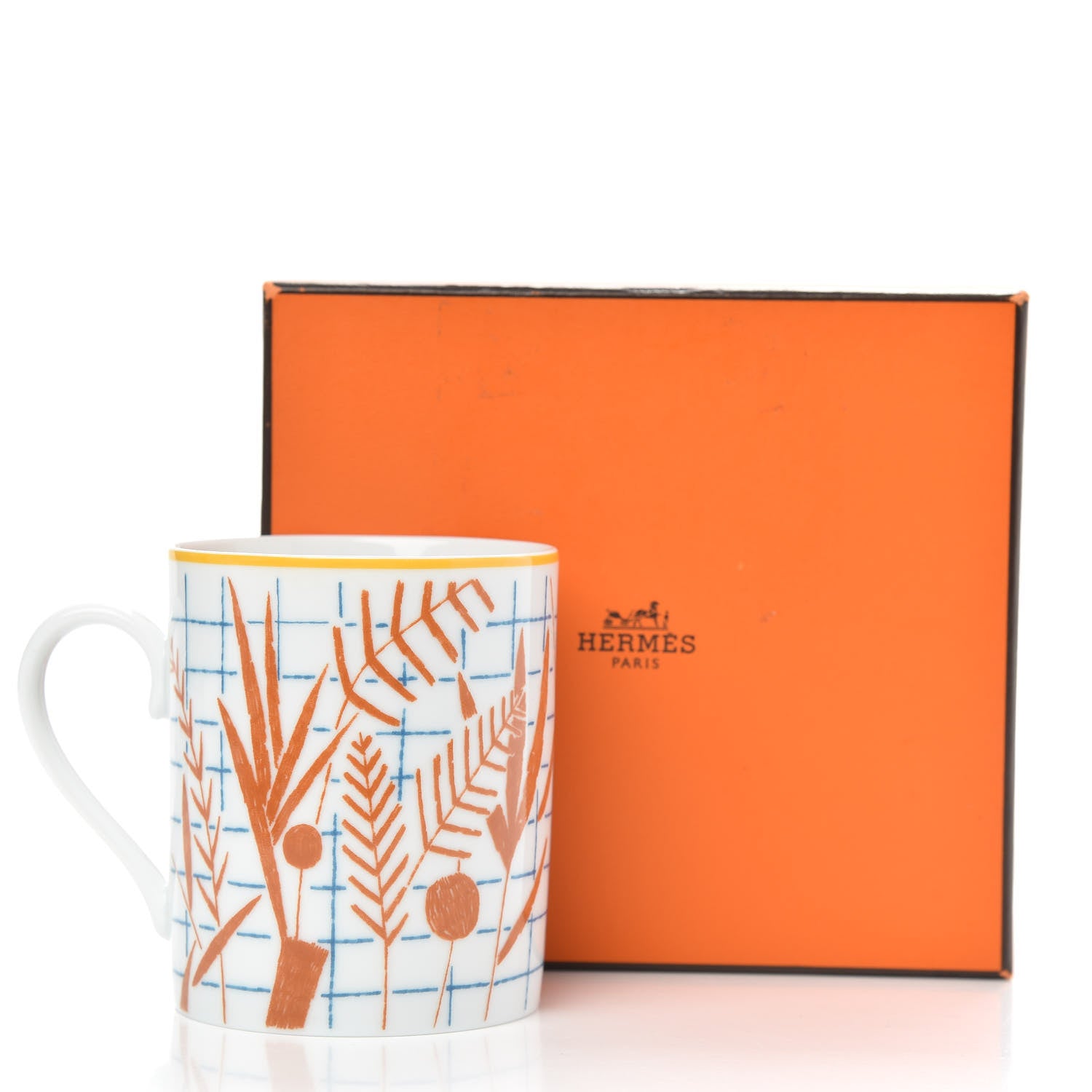 Hermes Porcelain A Walk In The Garden Mug 6 of 6