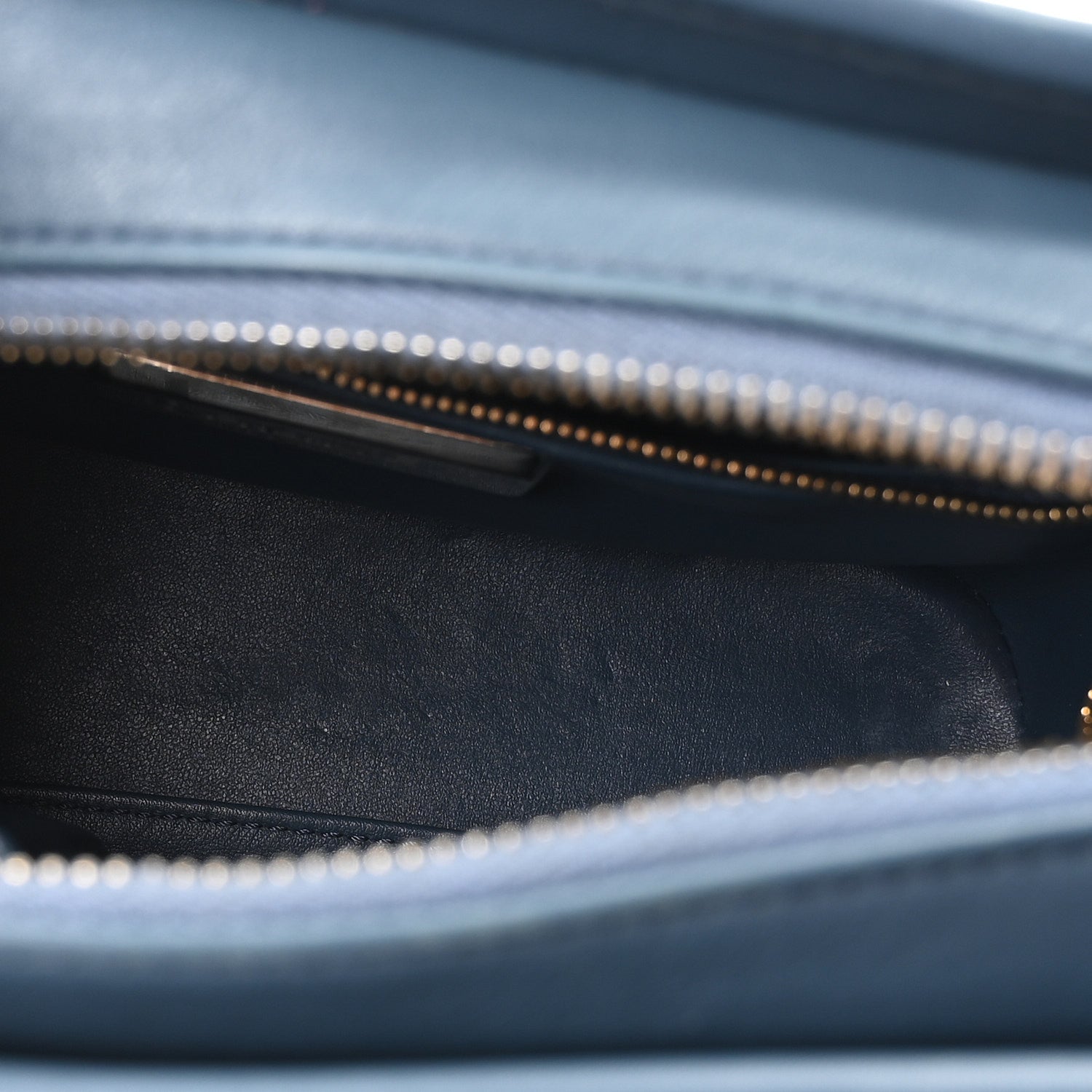 Chanel Snakeskin Small Gabrielle Hobo Blue 5 of 10