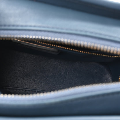 Chanel Snakeskin Small Gabrielle Hobo Blue 5 of 10