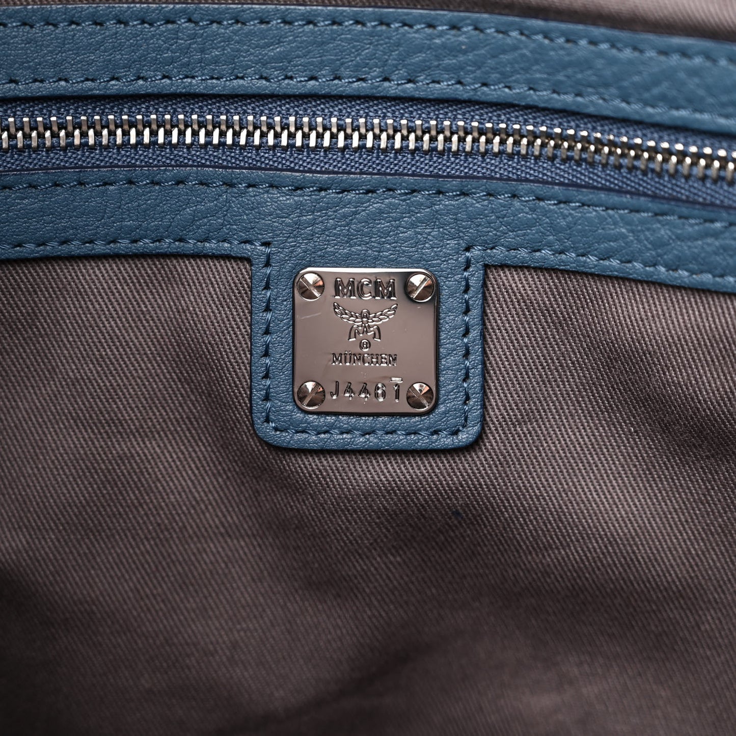 Calfskin Ottomar Monogram Large Klara Hobo Luft Blue