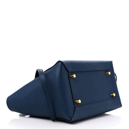 Celine Grained Calfskin Mini Belt Bag Deepsea 4 of 11