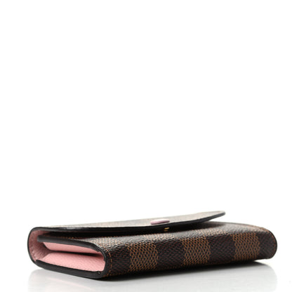 Louis Vuitton Damier Ebene Rosalie Coin Purse Rose Ballerine 4 of 7