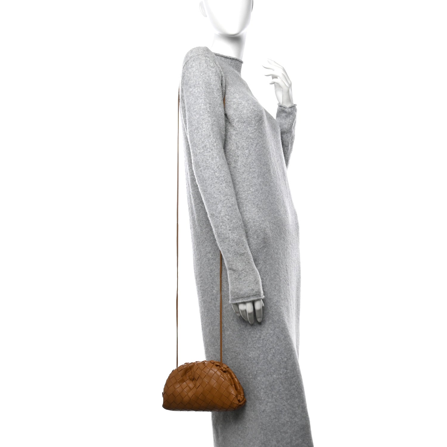 Bottega Veneta Nappa Intrecciato The Mini Pouch Carmel 3 of 13