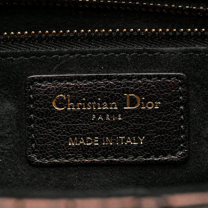 Christian Dior Lambskin Cannage Large Dioraddict Flap J’Adior Strap Black 6 of 12