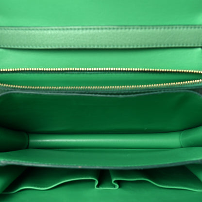Celine Goatskin Medium Classic Box Flap Bag Palm 4 of 7