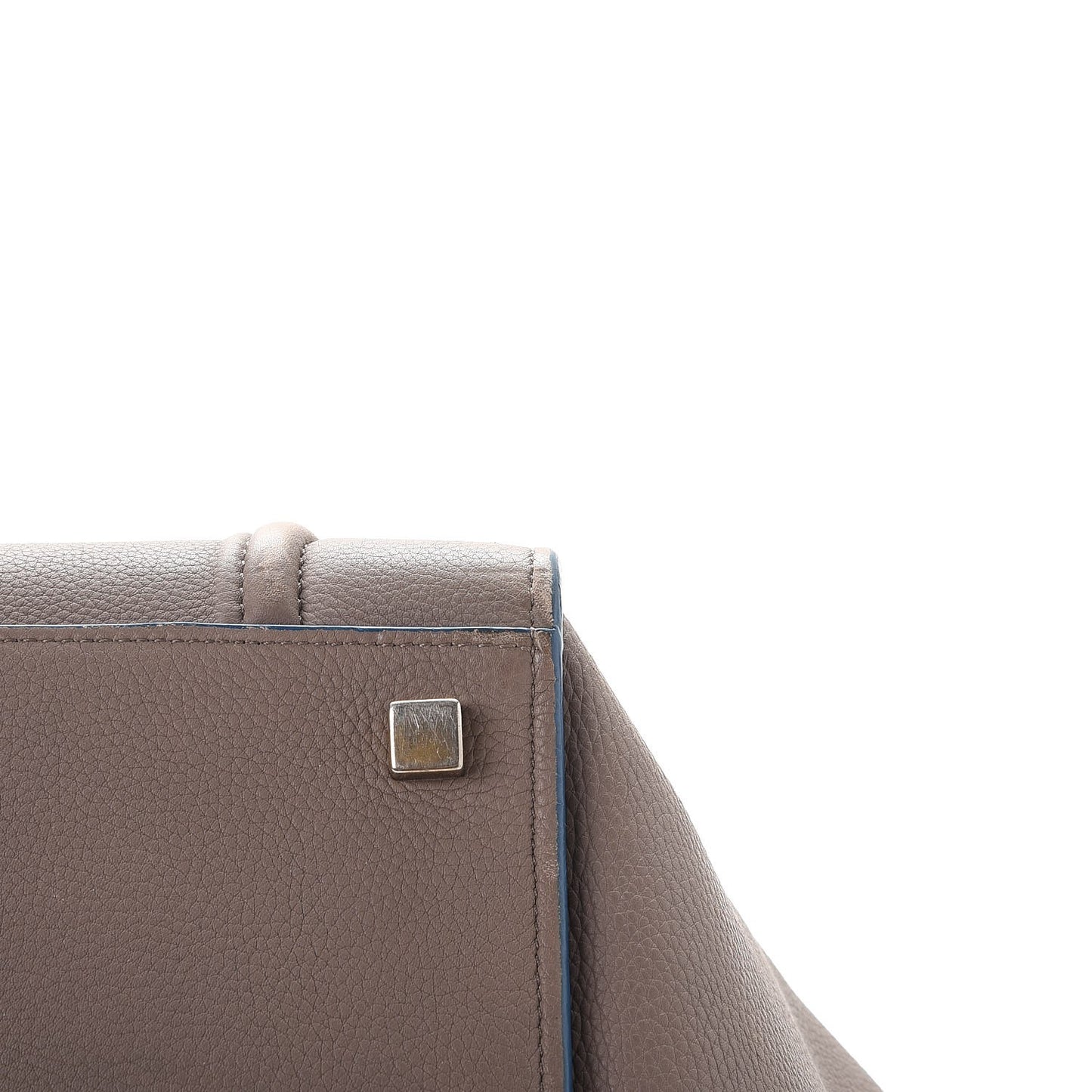 Baby Grained Calfskin Medium Phantom Luggage Taupe