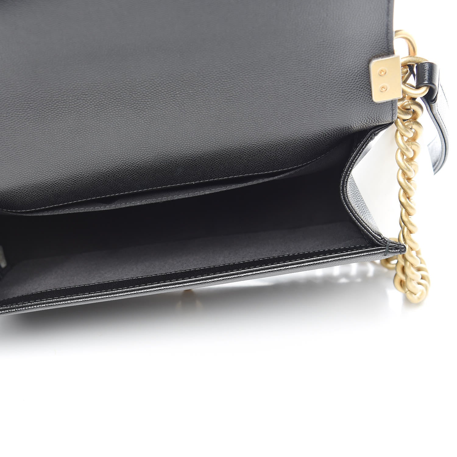 Chanel Caviar Quilted Medium Boy Flap Black 5 of 12