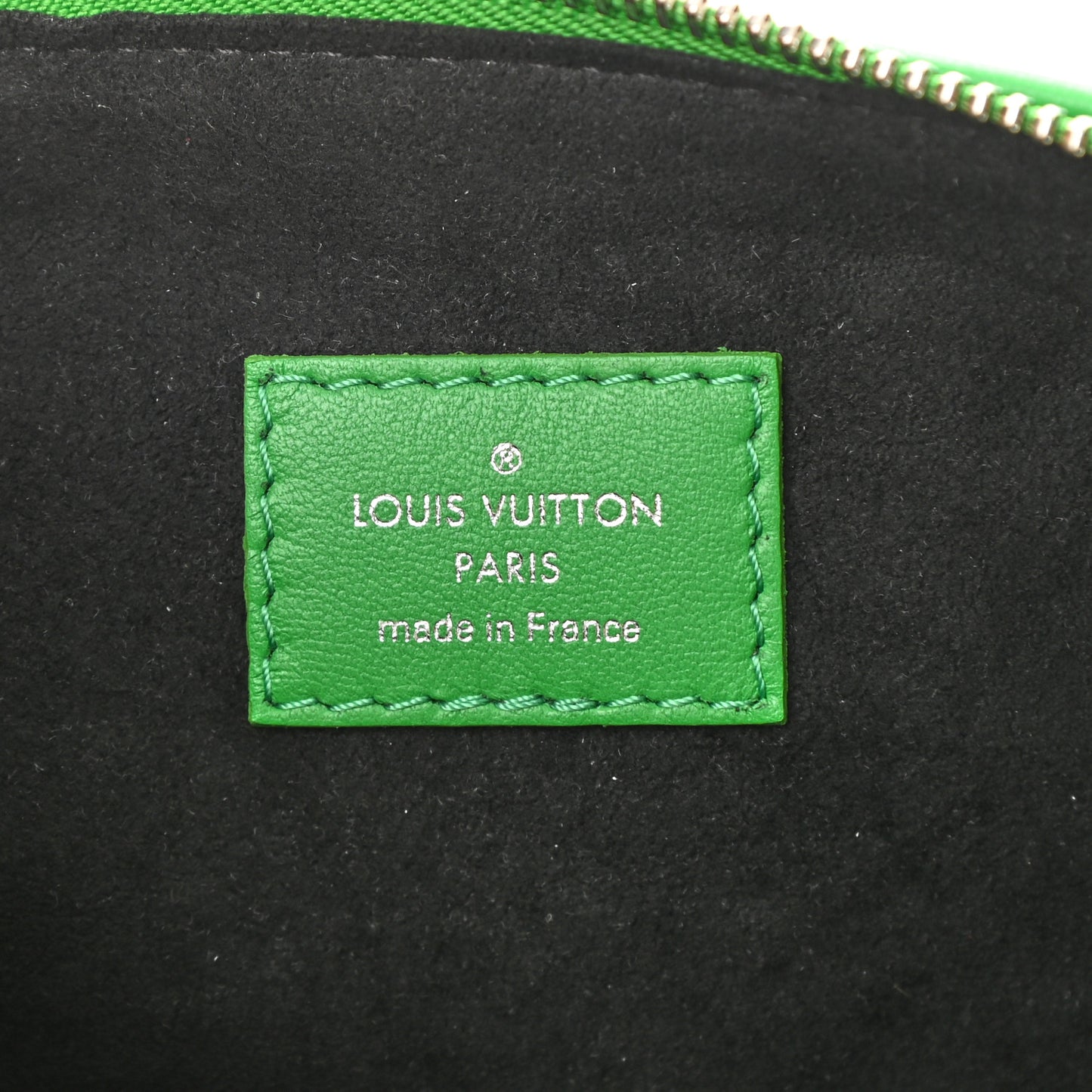 Lambskin Embossed Monogram Coussin PM LV Motion Green