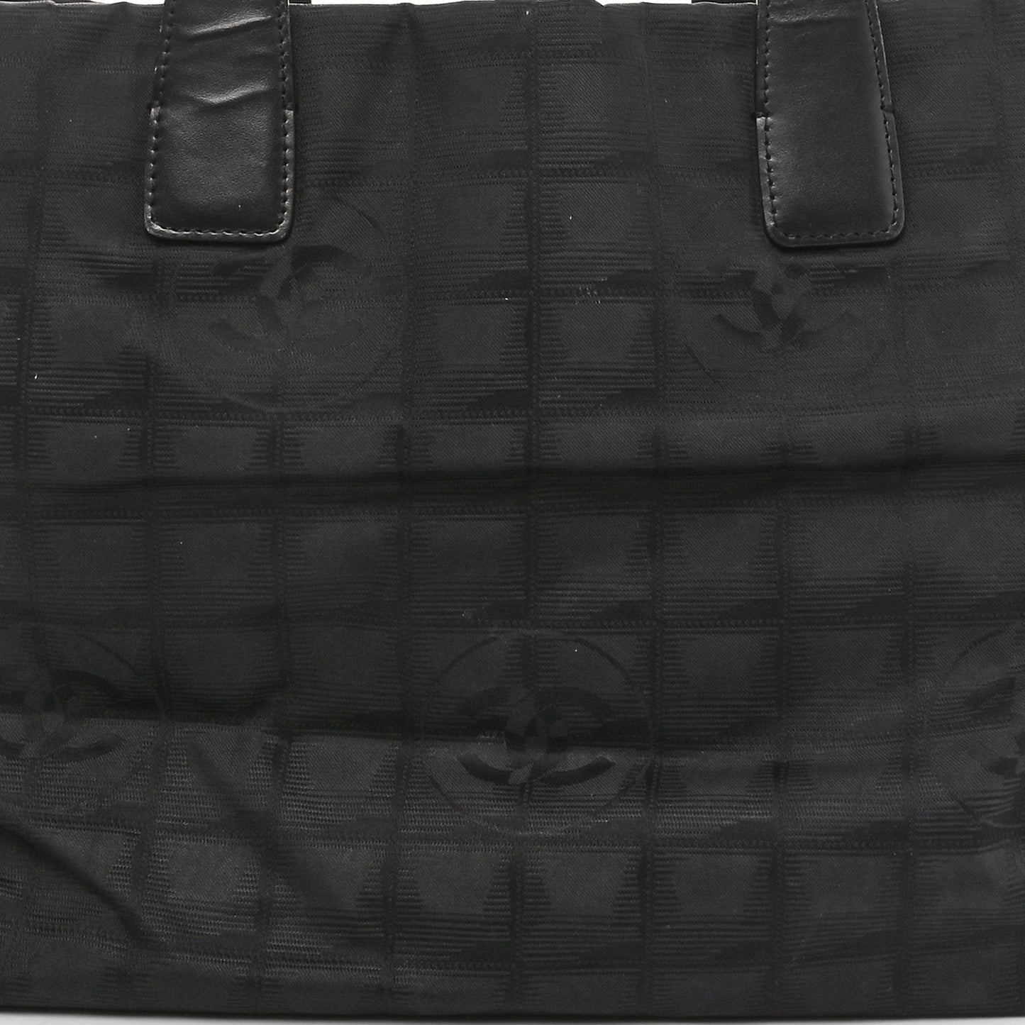Nylon Medium Travel Tote Black