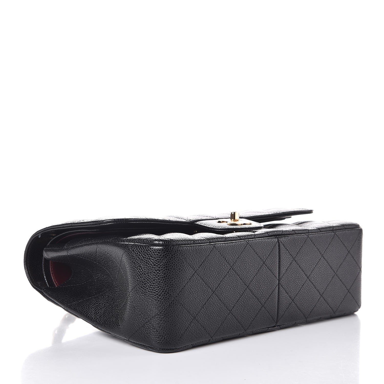 Chanel Caviar Quilted Jumbo Double Flap Black 4 of 8