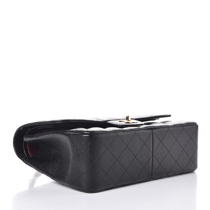 Chanel Caviar Quilted Jumbo Double Flap Black 4 of 8