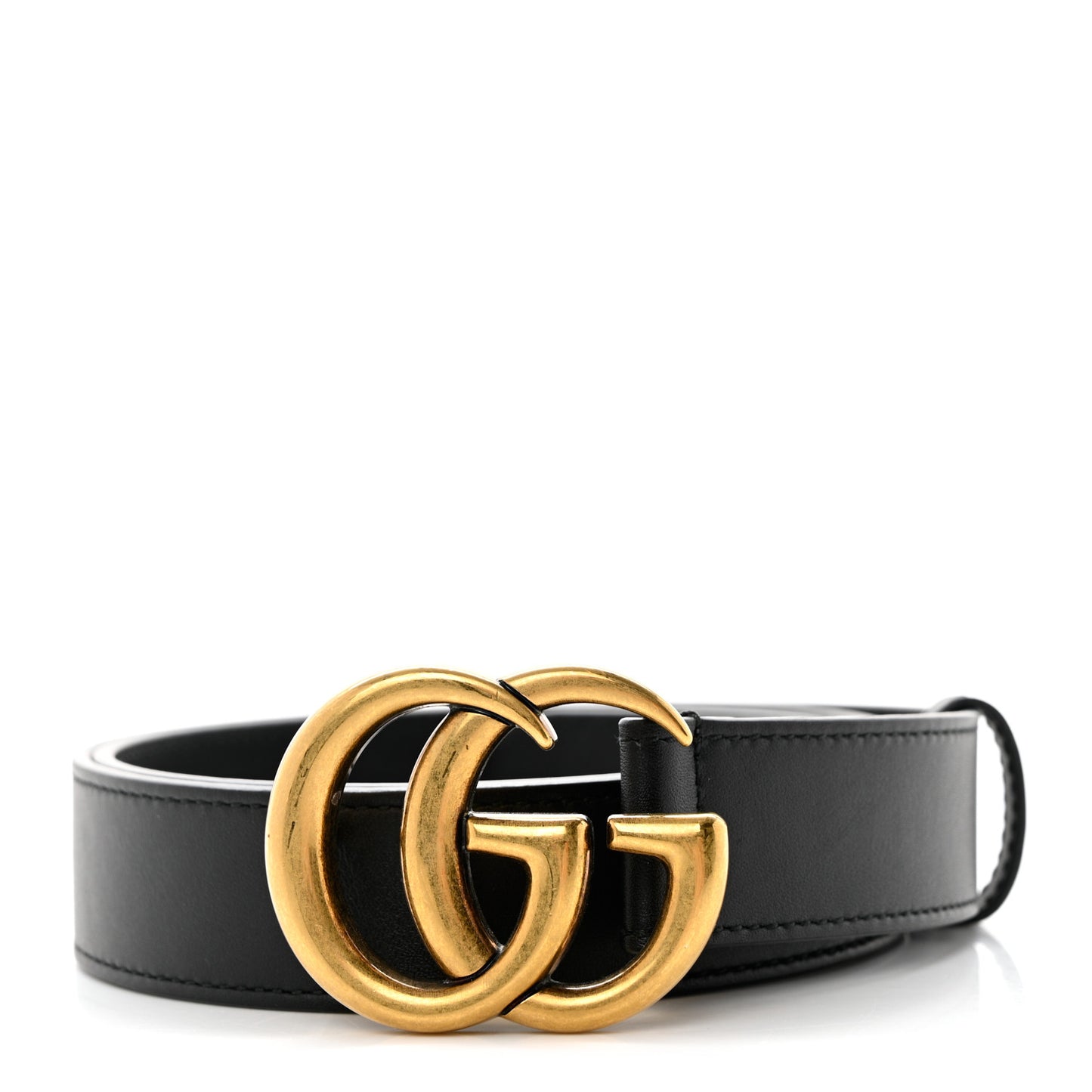 Calfskin Double G 30mm Belt 85 34 Black