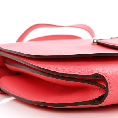 Hermes Evercolor Mini Convoyeur II Rose Azalee 10 of 14