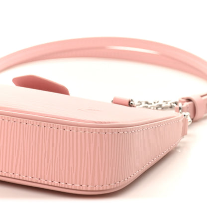 Louis Vuitton Epi Easy Pouch On Strap Rose Ballerine 9 of 9