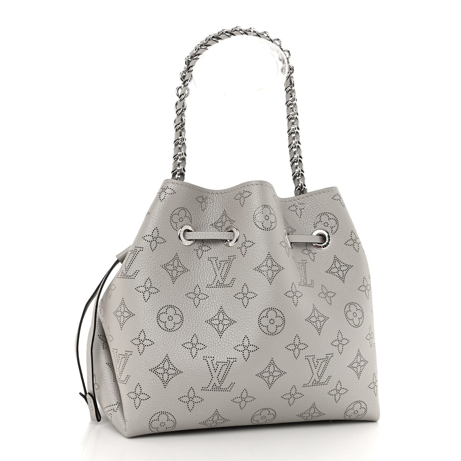 Louis Vuitton LOUIS VUITTON Metallic Mahina Bella Gris Souris 4 of 9