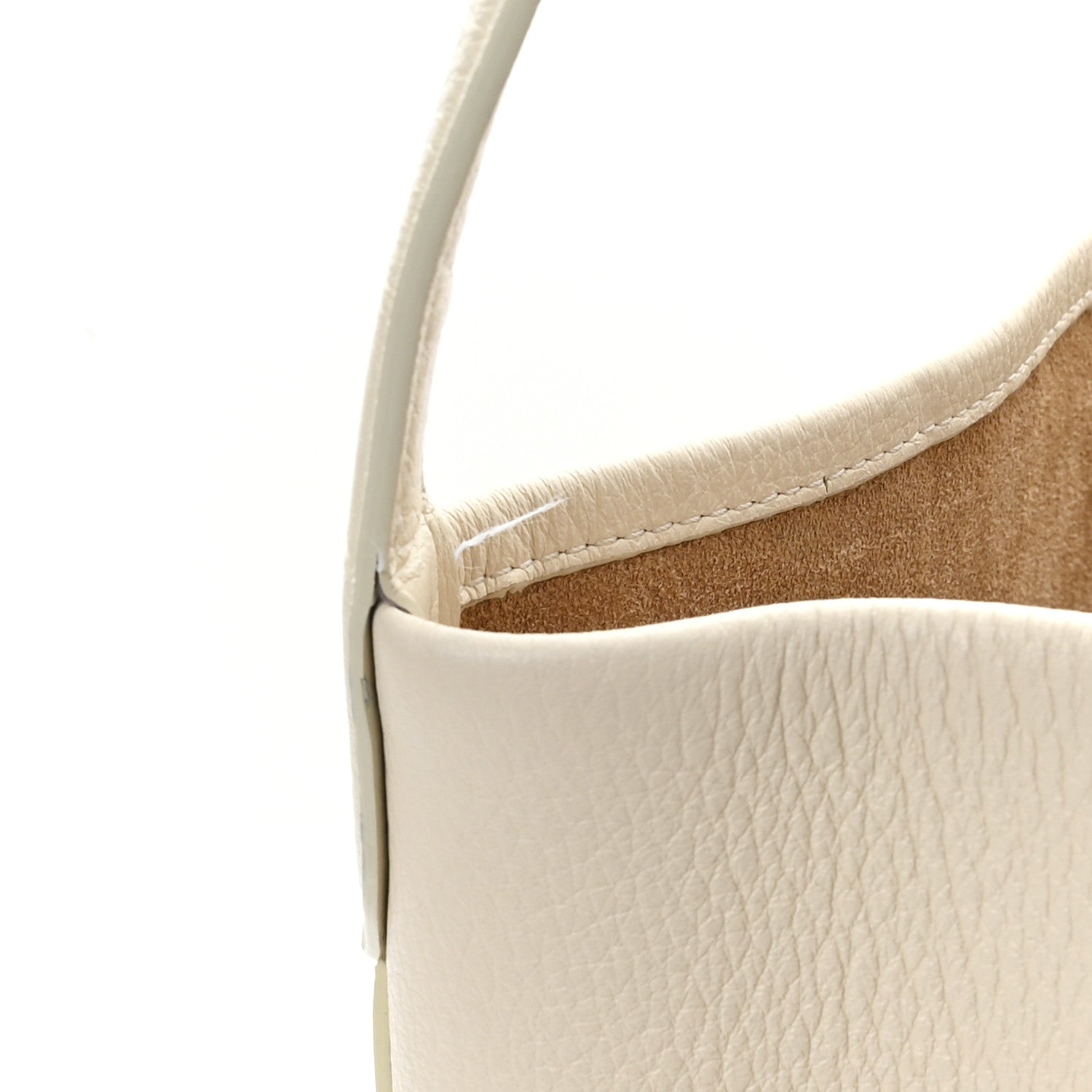 The Row Grained Calfskin Medium N/S Park Tote Ivory 11 of 11