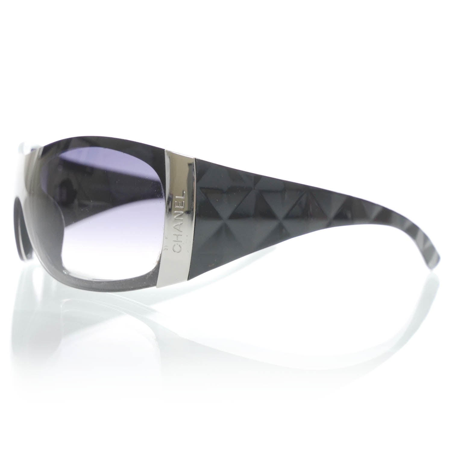 Chanel Quilted Sunglasses 6009 Black 3 of 7