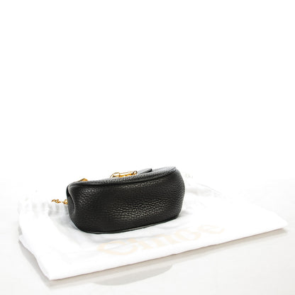 Chloe Grained Lambskin Nano Drew Shoulder Bag Black 4 of 7