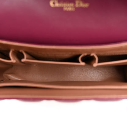 Christian Dior Lambskin Cannage Medium Miss Dior Flap Hortensia 5 of 9