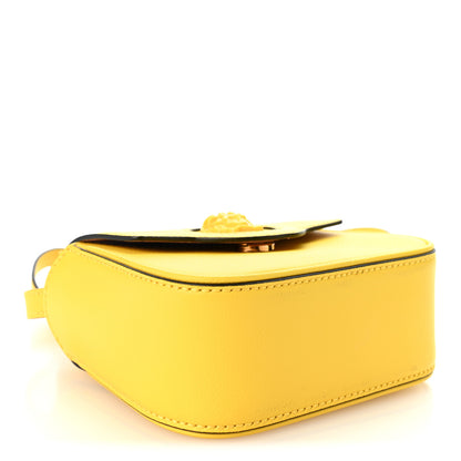 Versace Grained Calfskin Mini La Medusa Bag Yellow 4 of 9