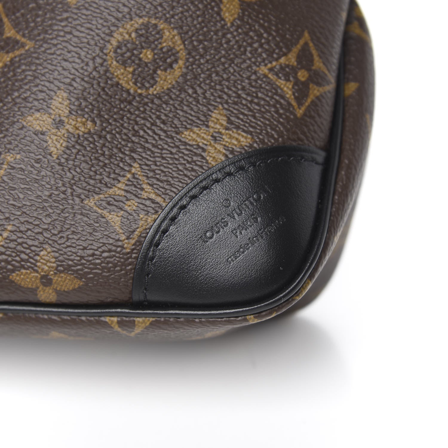 Louis Vuitton Monogram Odeon PM Black 6 of 10