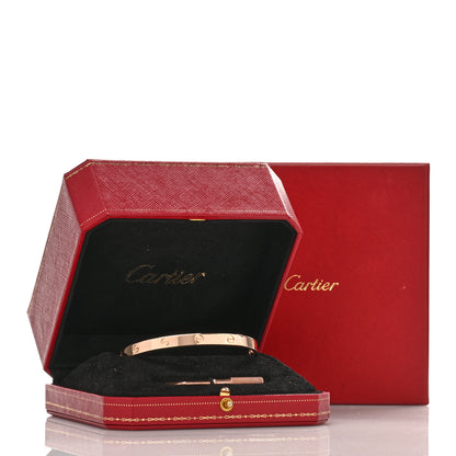 Cartier 18K Pink Gold LOVE Bracelet 20 5 of 5