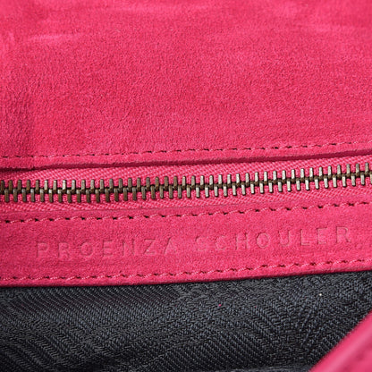 Proenza Schouler Suede PS1 Mini Pouch Messenger Bag Chianti 7 of 16